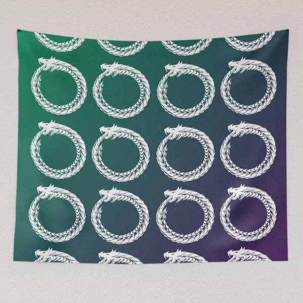 Item preview, Ouroboros Pattern Snake Eating Tail Ancient Symbol designed and sold by VikingRunes.