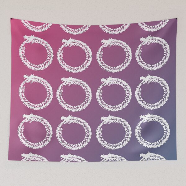 Item preview, Ouroboros Pattern Snake Eating Tail Ancient Symbol designed and sold by VikingRunes.