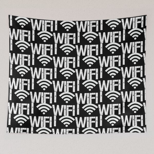 Item preview, Wifi text design designed and sold by KleinJenny.