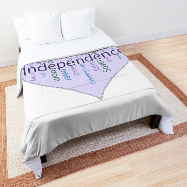 Independence Heart - Keeping It All Together (Blank Background) Comforter
