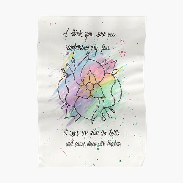 La Dispute Flower Poster