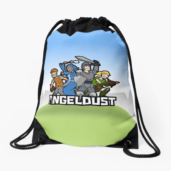 Angeldust Bag—Logo (Planet) Drawstring Bag
