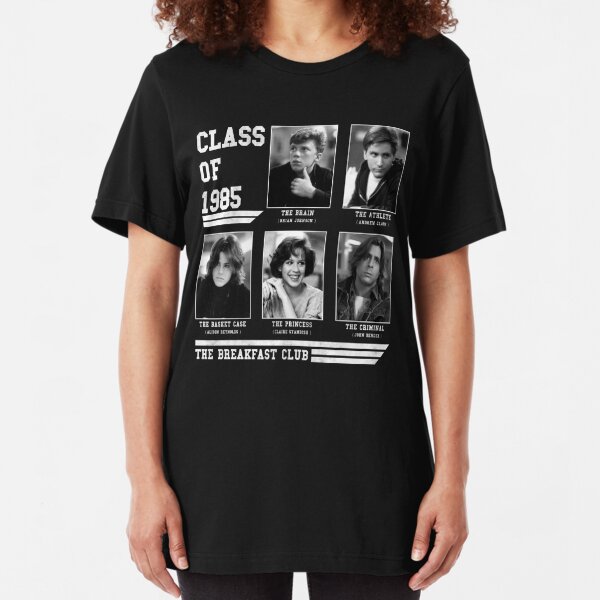 class of 1985 breakfast club t shirt