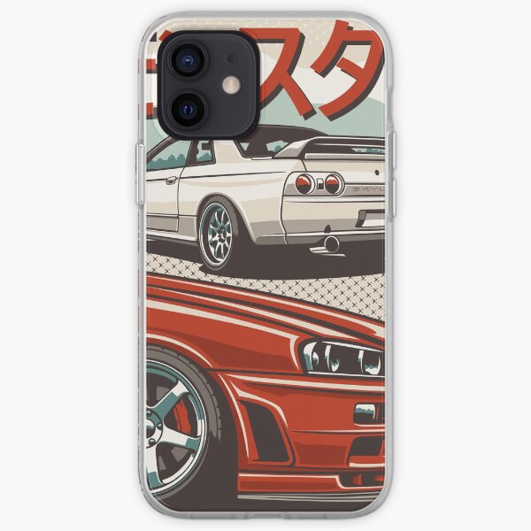 Monster Skyline GTR R32 & amp; R34 Coque souple iPhone