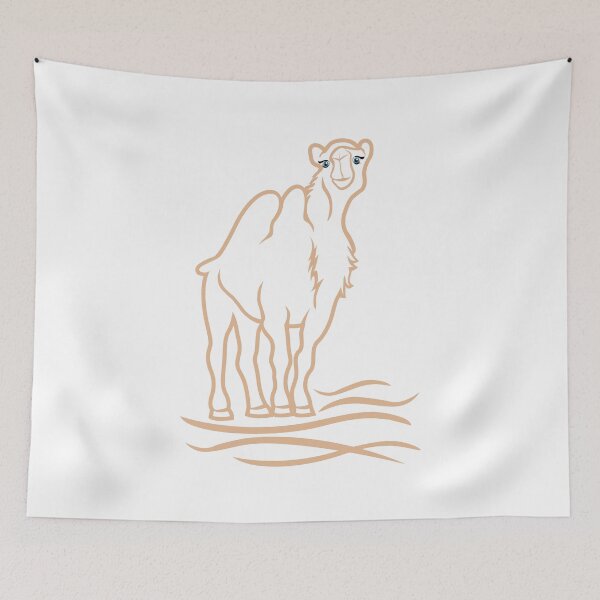 Item preview, abstract camel designed and sold by CREATINERY.