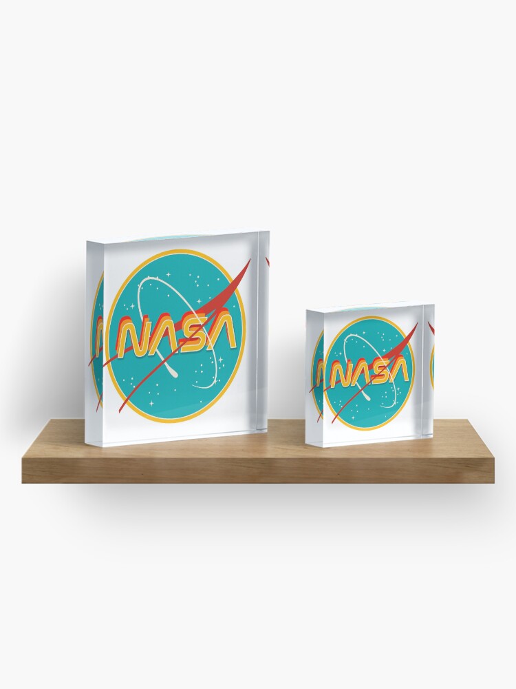 Alternate view of NASA RETRO Acrylic Block