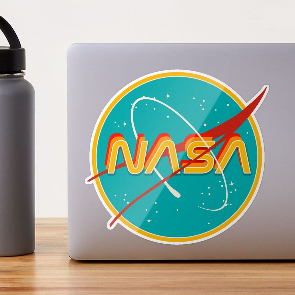 Nasa Vintage Colors V01  Nasa vintage, Cute laptop stickers, Preppy  stickers