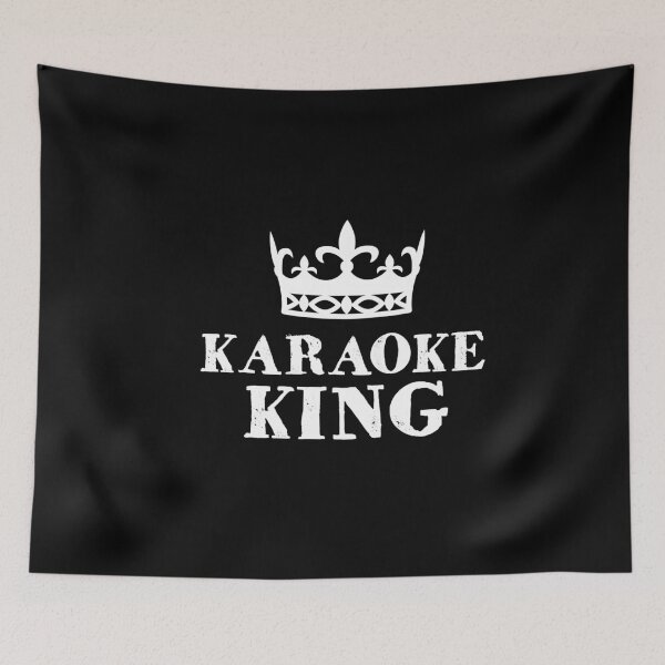 Item preview, Karaoke King  designed and sold by MooonTees.