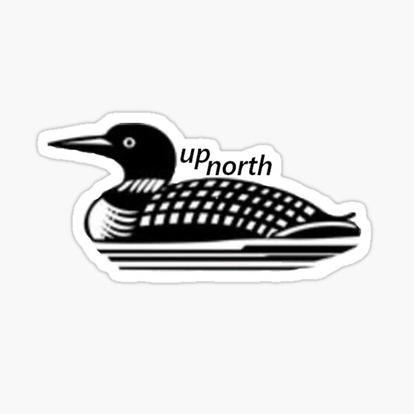 Up North Sticker