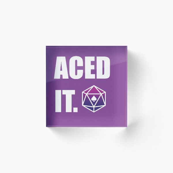 Item preview, Aced it d20 designed and sold by Panterlo.