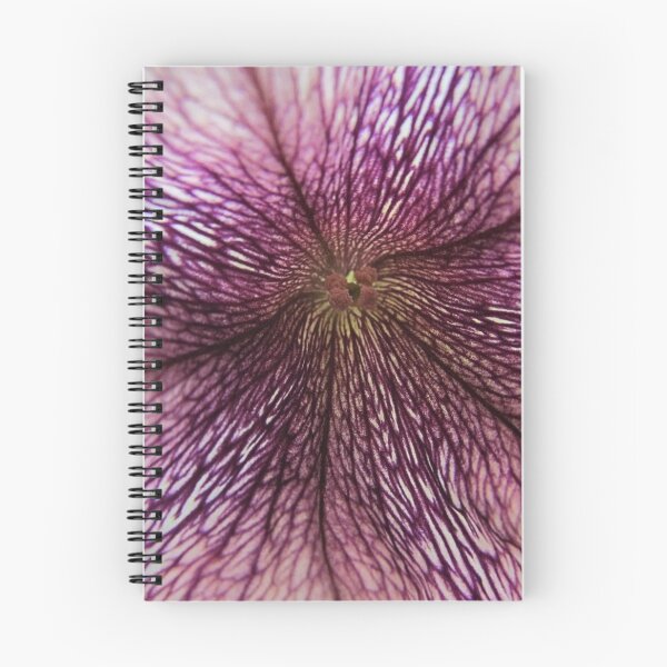 Item preview, Modern Cottage Macro Purple White Petunia Flower Floral Art Pattern A408 designed and sold by byNicol.