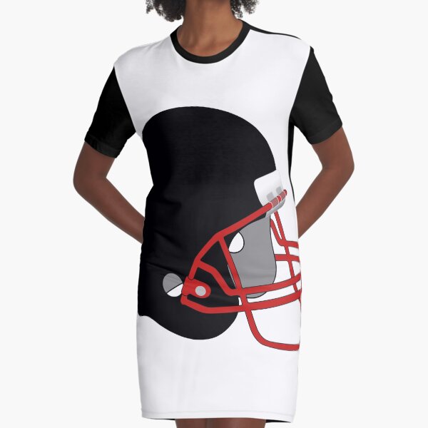 FOOTBALL HELMET Graphic T-Shirt Dress