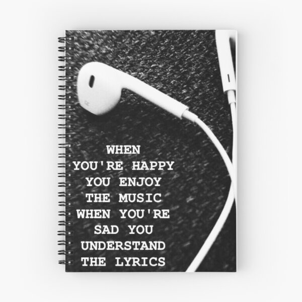 Item preview, When You're Happy You Enjoy the Music designed and sold by DoodleDashCollective.