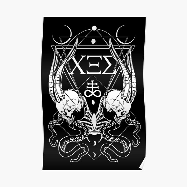 ΧΞΣ (666) the Number of the Beast Poster
