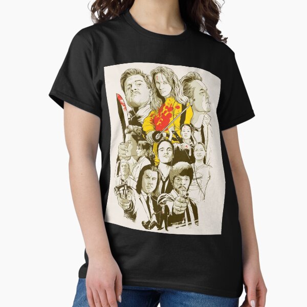 Vista previa del artículo con la obra «Quentin Tarantino Films», diseñado y vendido por Red Wonderman.
