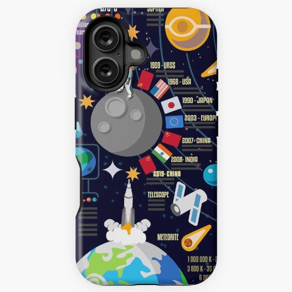 Item preview, Space Universe Infographics Big Bang designed and sold by aurielaki.