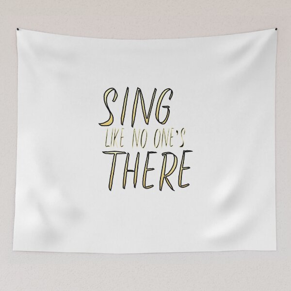 Item preview, Trolls-Inspired "Sing Like No One's There" designed and sold by mulberrydragon.