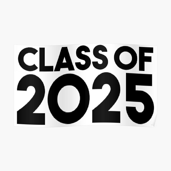 2025 Graduation Class Wall Art Redbubble