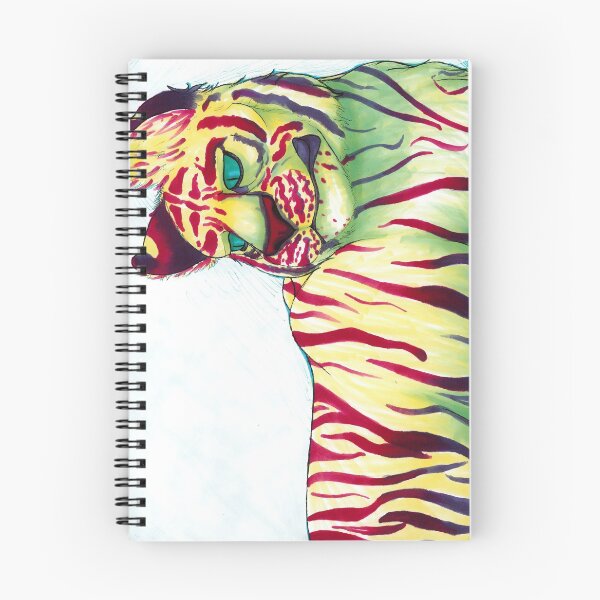Item preview, Technicolour Tiger designed and sold by Hayley Spurdle.