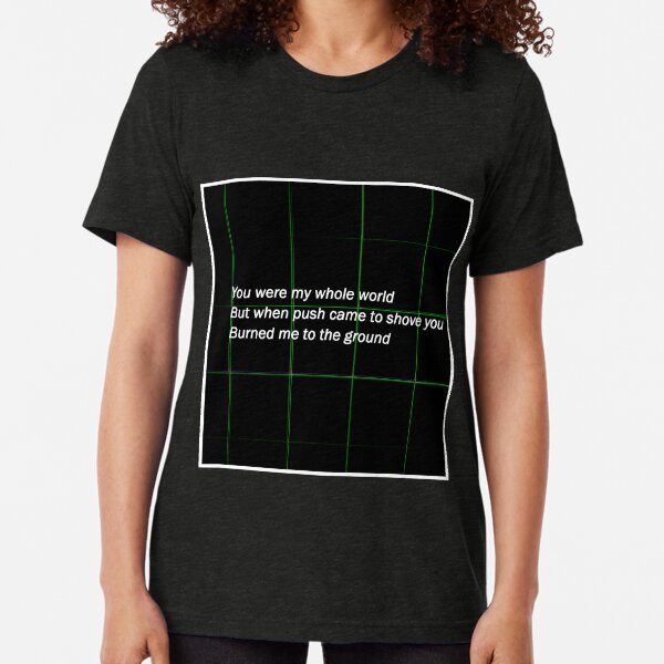 Haiku - Burn me down Tri-blend T-Shirt