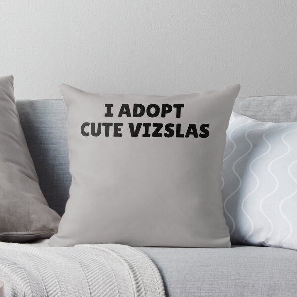 Item preview, I Adopt Cute Vizslas  designed and sold by HiddenStar02.