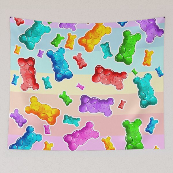 Item preview, Rainbow Jelly Bears designed and sold by Sixthsun.