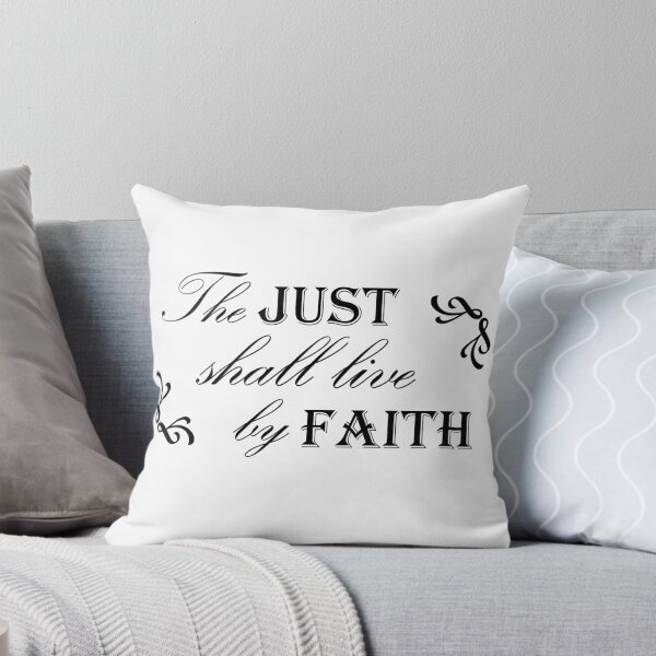Item preview, The Just Shall Live By Faith designed and sold by KCTraders.