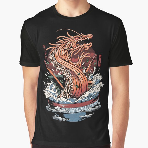 Ramen Dragon Graphic T-Shirt