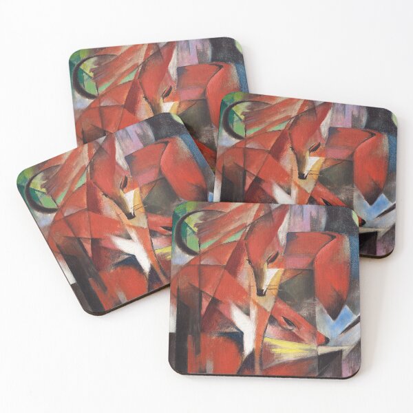 Item preview, The Foxes, Franz Marc designed and sold by fourretout.