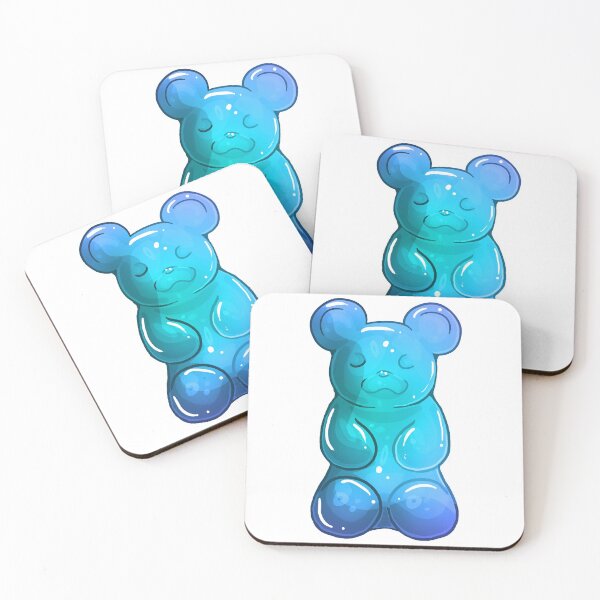 Item preview, Single Blue Jelly Bear designed and sold by Sixthsun.