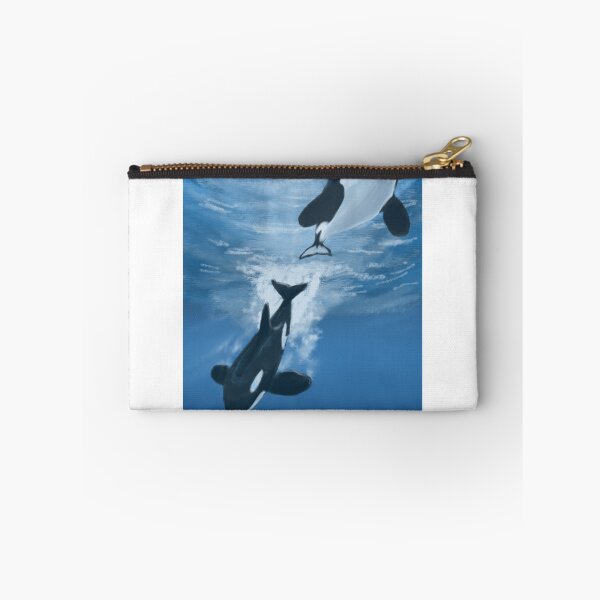 Item preview, Orcas in the sea designed and sold by Eleanarte.