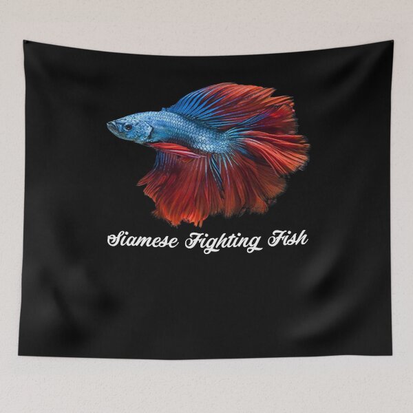 Item preview, Siamese Fighting Fish - Siamese Fighting Fish Painting - Fish Gift - Gift For Siamese Fighting Fish Owners - Fish Painting designed and sold by Galvanized.