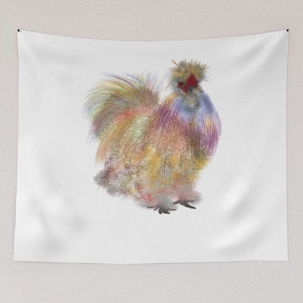 Item preview, Silkie Chicken - Silkie Chicken Painting - Silkie Chicken Shirt - Chicken Gift - Gift For Chick Lovers - Chicken Owners designed and sold by Galvanized.