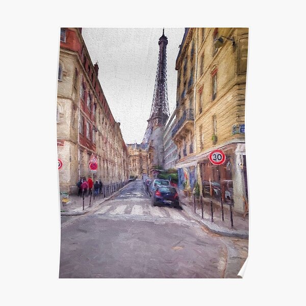 Eiffel Tower Paris Poster