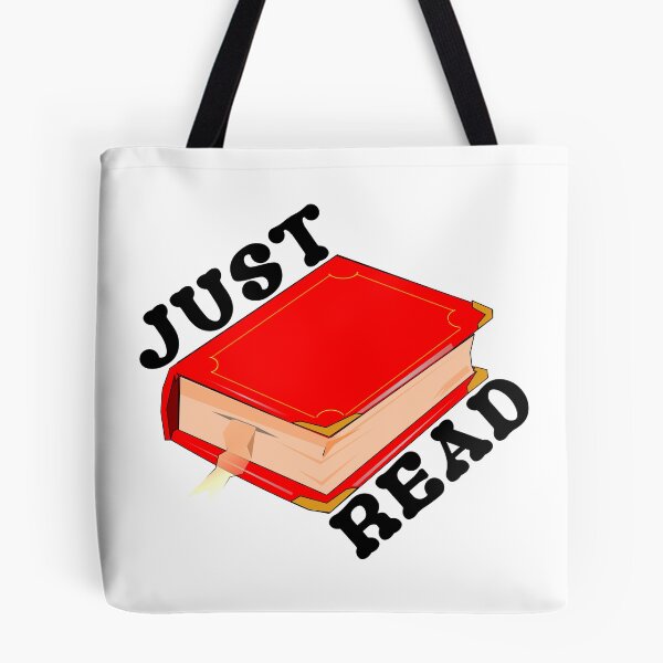 Item preview, Just read! designed and sold by DoodleDashCollective.