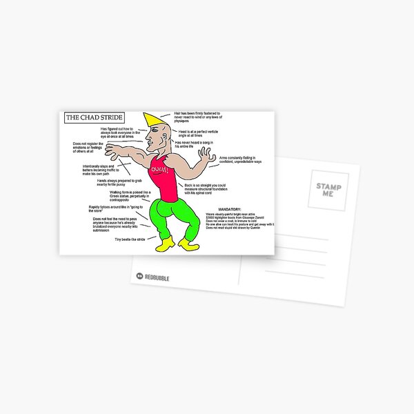 Item preview, The chad stride designed and sold by kxohyeah.