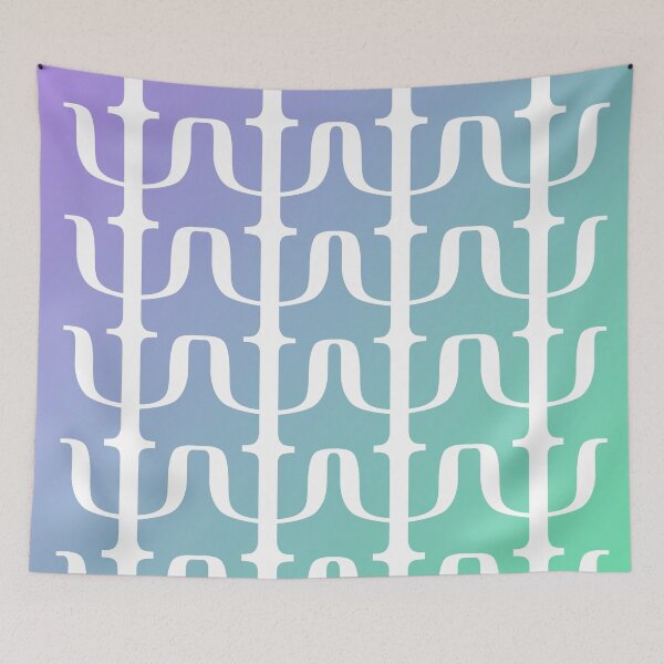 Item preview, Psychology Symbol Pattern designed and sold by VikingRunes.