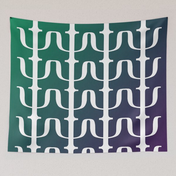Item preview, Psychology Symbol Pattern designed and sold by VikingRunes.