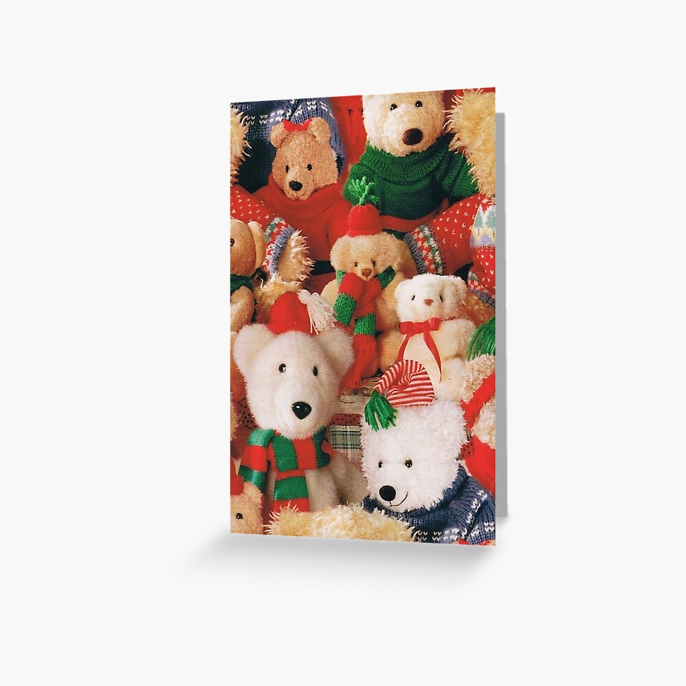 christmas teddy bears