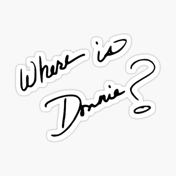 where is donnie individual Sticker