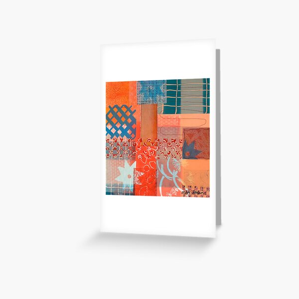 The Flicker of Ancient Smiles Greeting Card