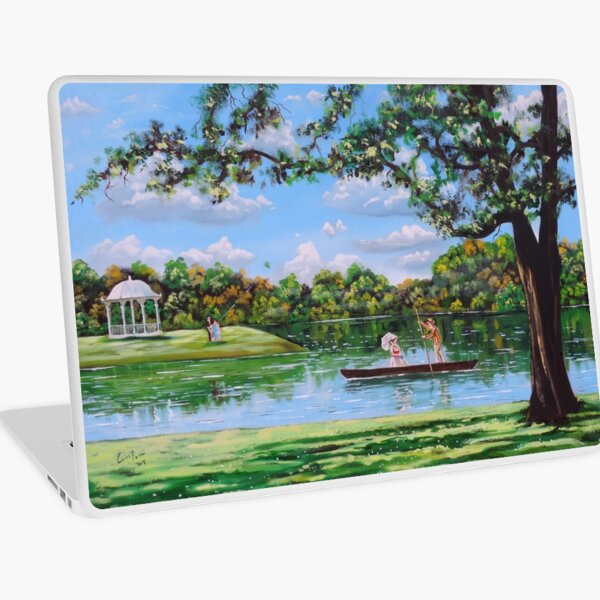 Mary Poppins in the park Laptop Skin