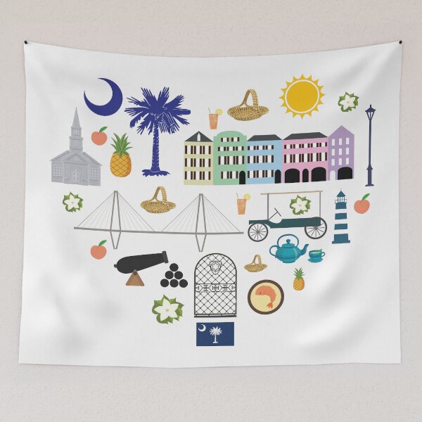 Item preview, I Love Charleston, South Carolina designed and sold by hazelbasil.