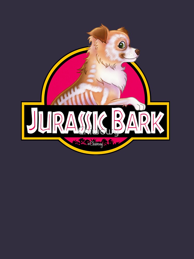 Thumbnail 3 of 3, Fitted Scoop T-Shirt, Jurassic Bark designed and sold by Chiwowy.