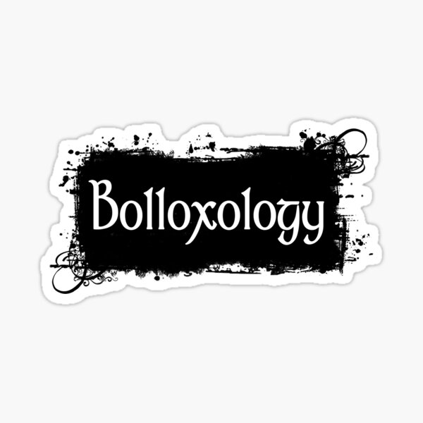 Bolloxology Sticker