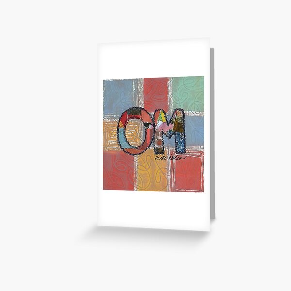 OM Greeting Card