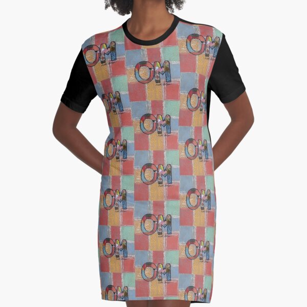 OM Graphic T-Shirt Dress