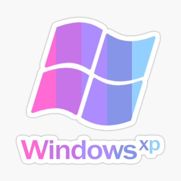 Windows Xp Stickers Redbubble - 2008 roblox setup in windows xp youtube