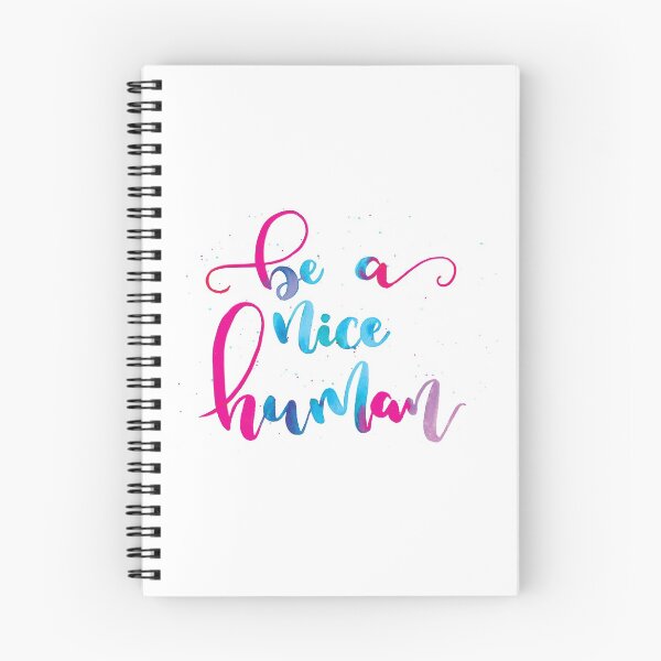 Item preview, Be a nice human  designed and sold by RebeccaFlaherty.