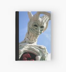 tree sculpture Hardcover Journal